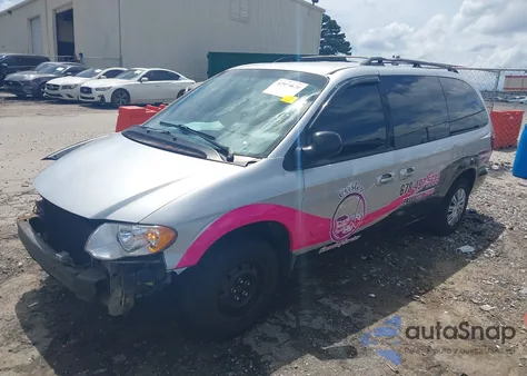 2007 Chrysler Town & Country Lx z USA, uszkodzony, nr VIN 2A4GP44R47R244934